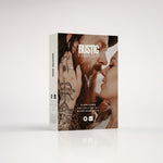 Software box of Rustic Wedding Presets by WeddingRebels showing a close uop of a tattooed couple.