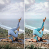 vibrant instagram filter for colourful fitness photos